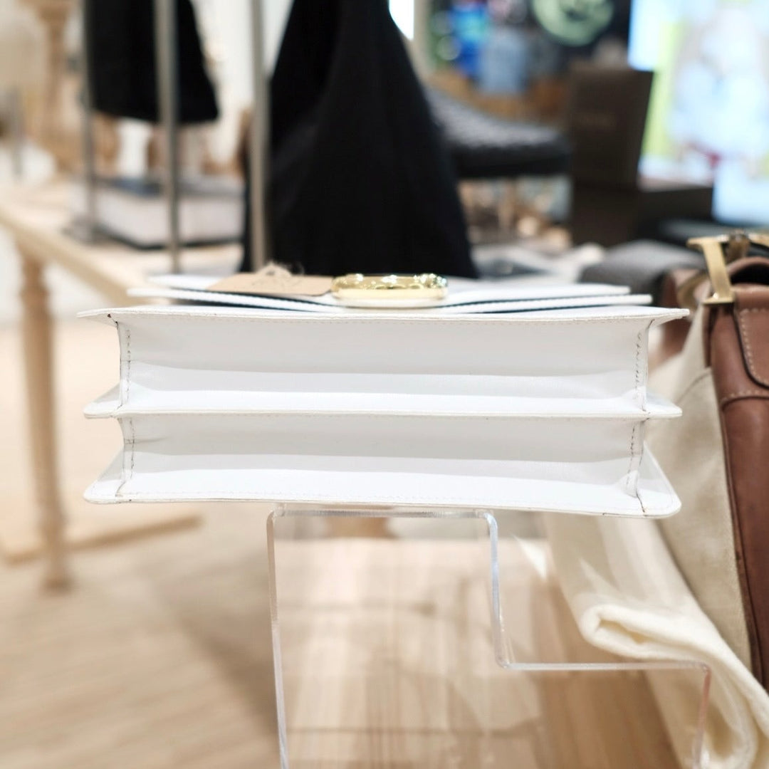 Celine vintage double flap leather handbag