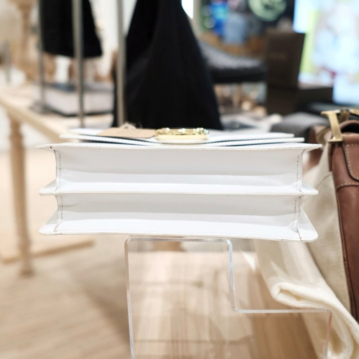 Celine vintage double flap leather handbag
