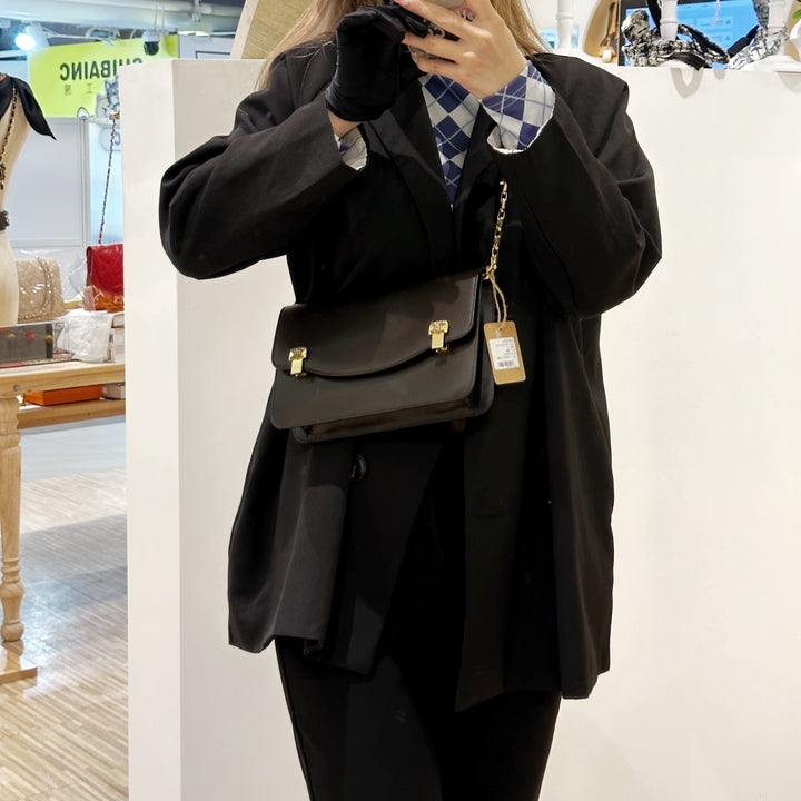 Celine vintage box chain bag