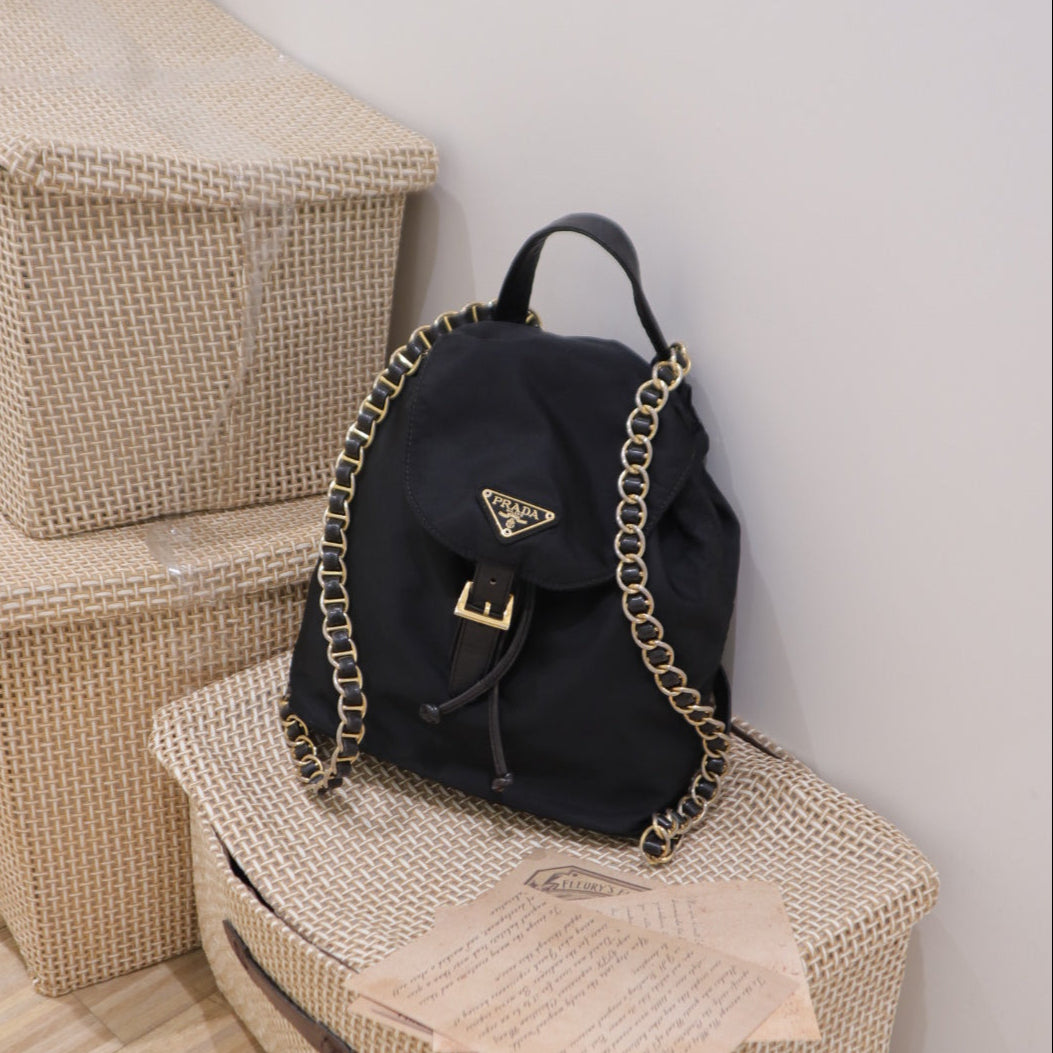 Prada vintage nylon backpack