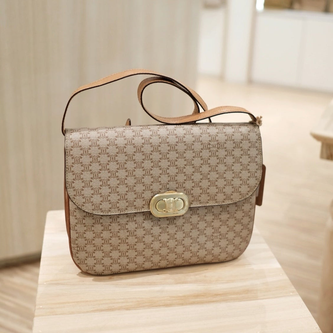 Celine vintage macadam 2way bag