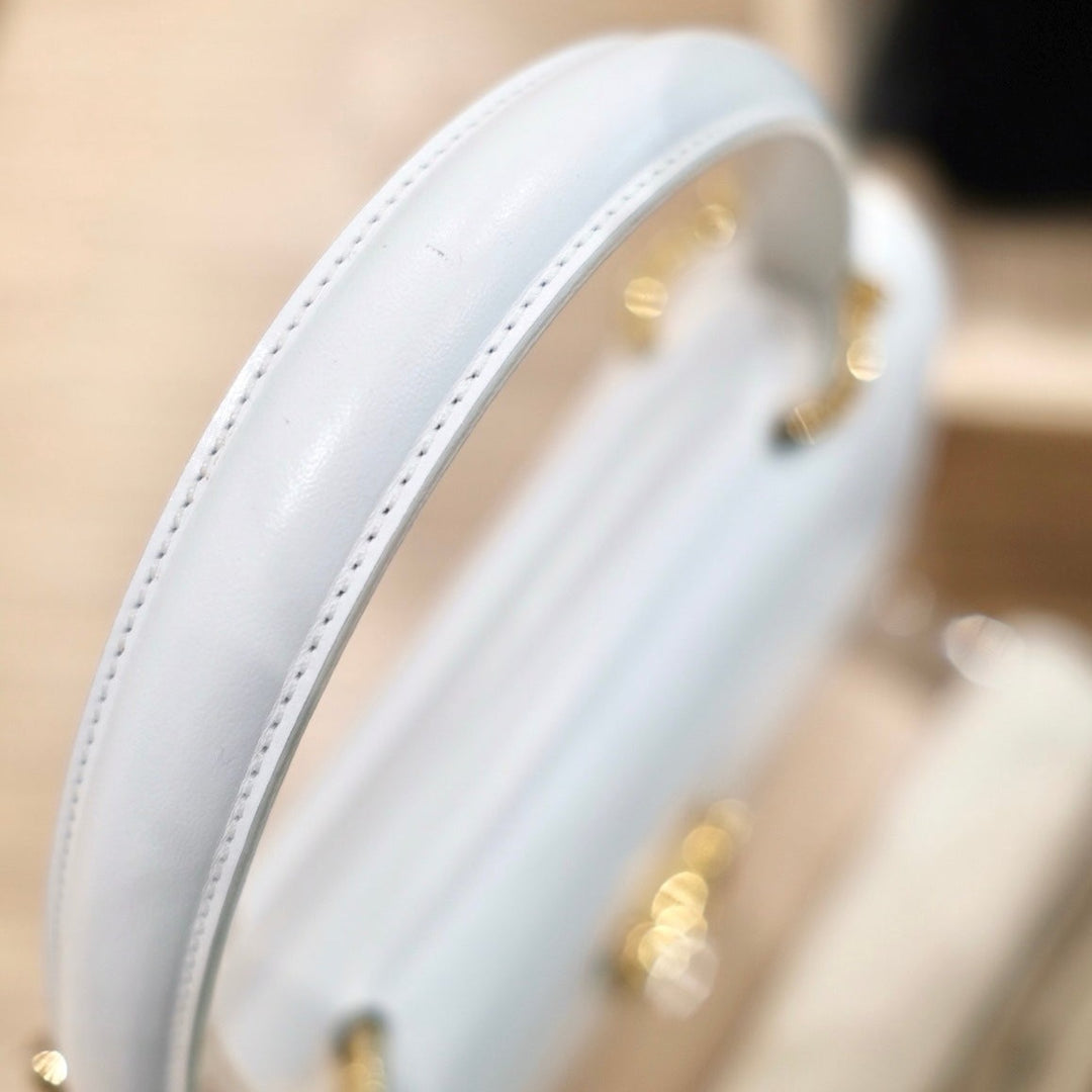 Celine vintage double flap leather handbag