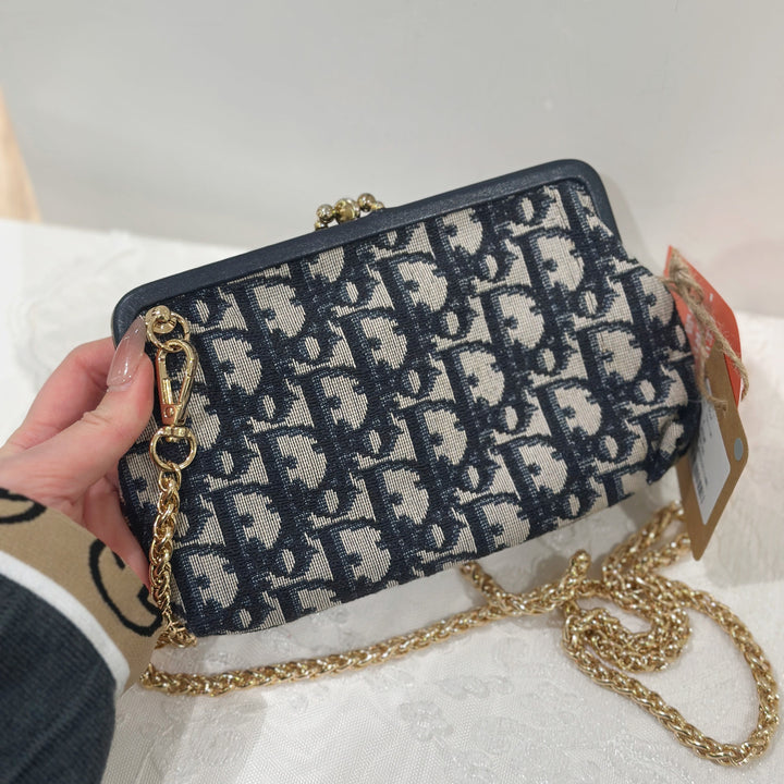 Dior vintage cutch+chain