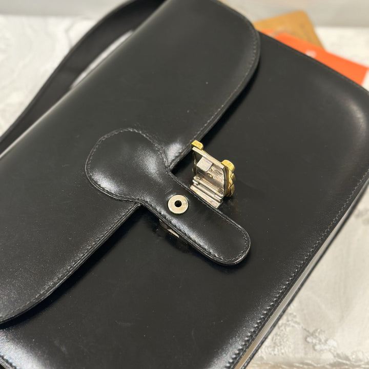 Celine vintage triomphe box bag