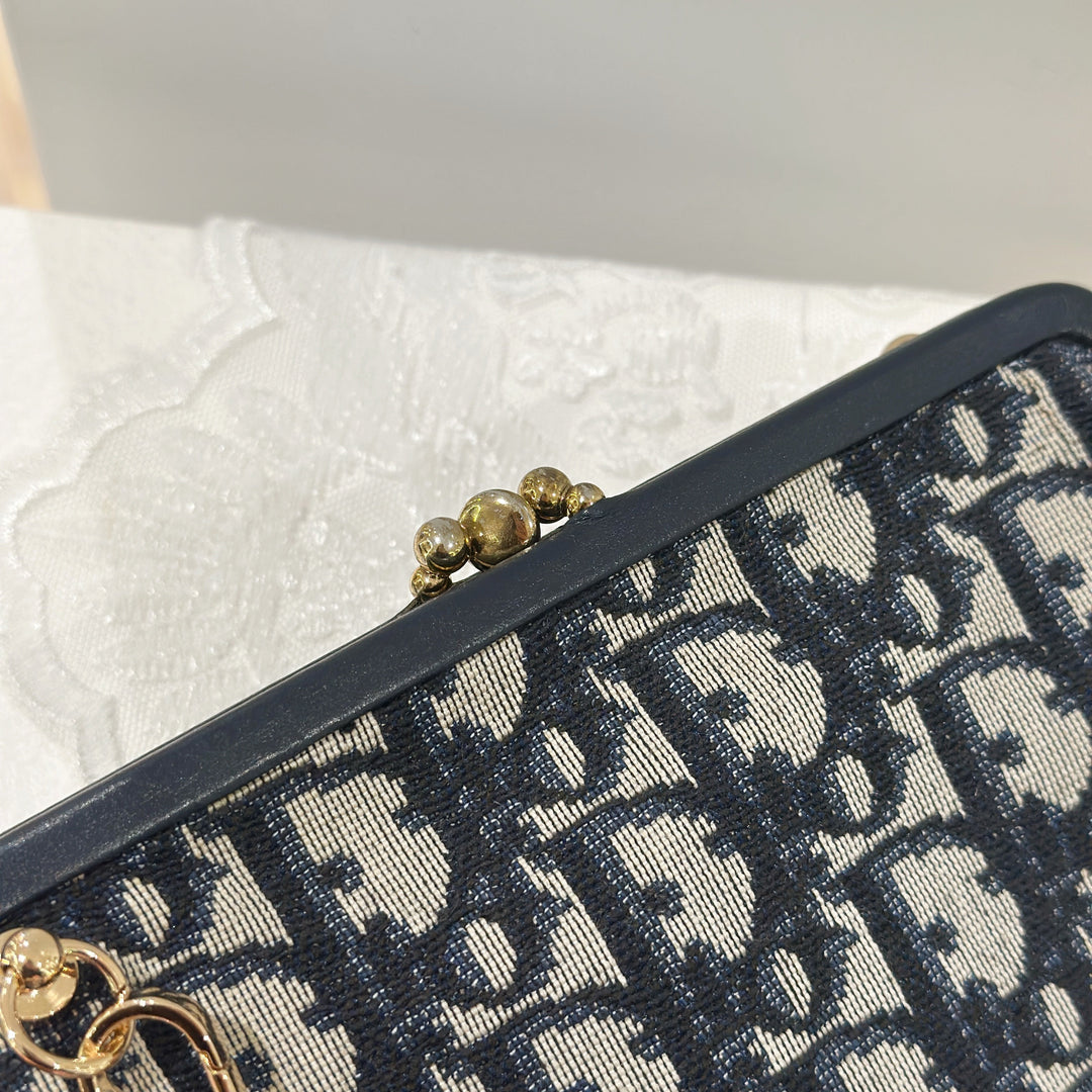 Dior vintage cutch+chain