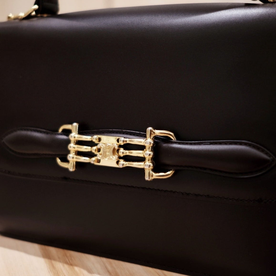 Celine vintage box handbag