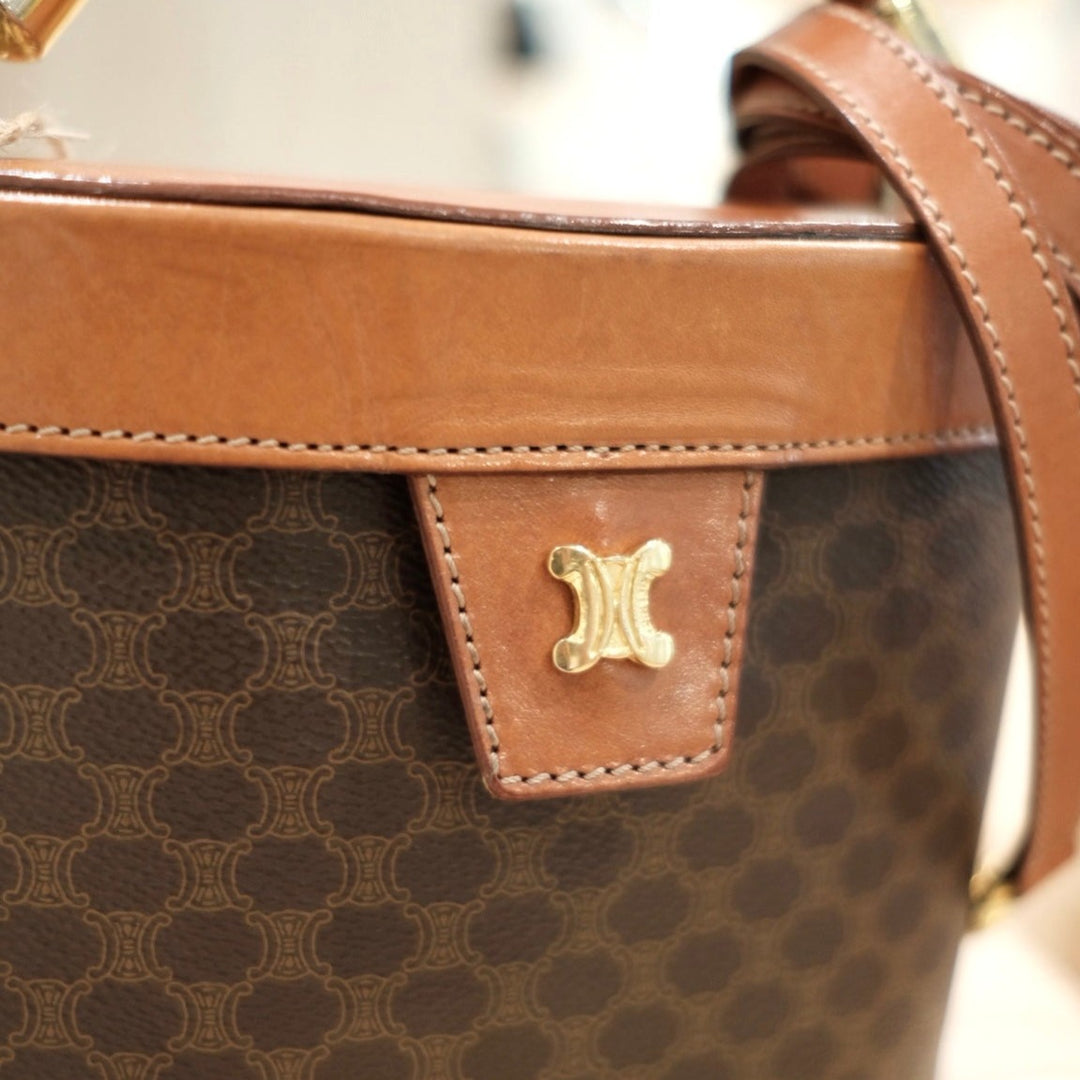 Celine vintage macadam 2way bag