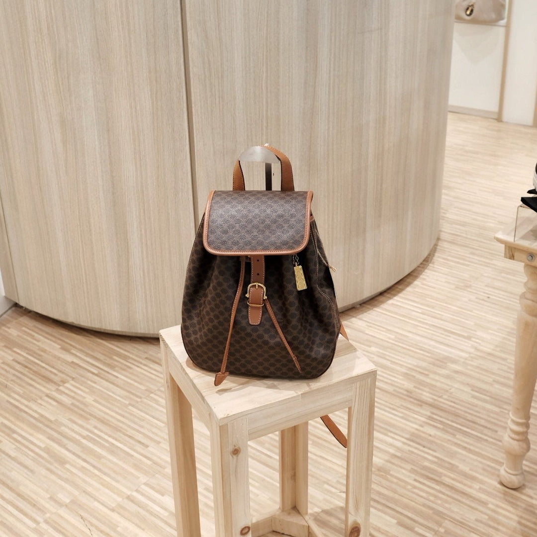 Celine vintage macadam backpack