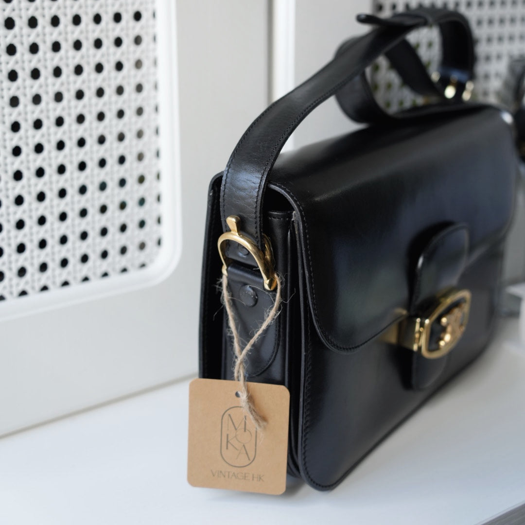 Celine vintage triomphe box bag