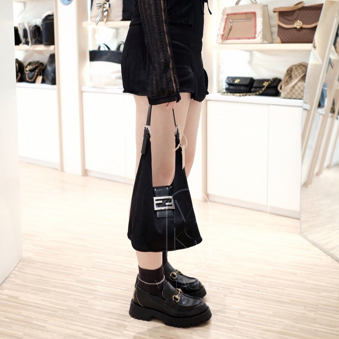 Fendi vintage nylon shoulder bag