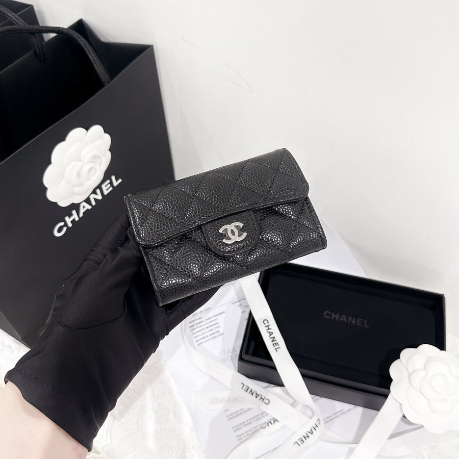 Chanel classic caviar card holder（Brand new）