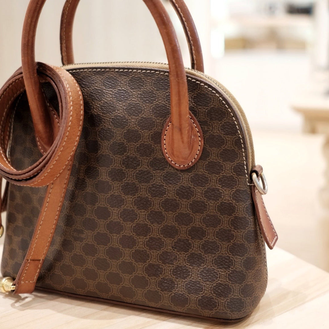 Celine vintage macadam 2way bag