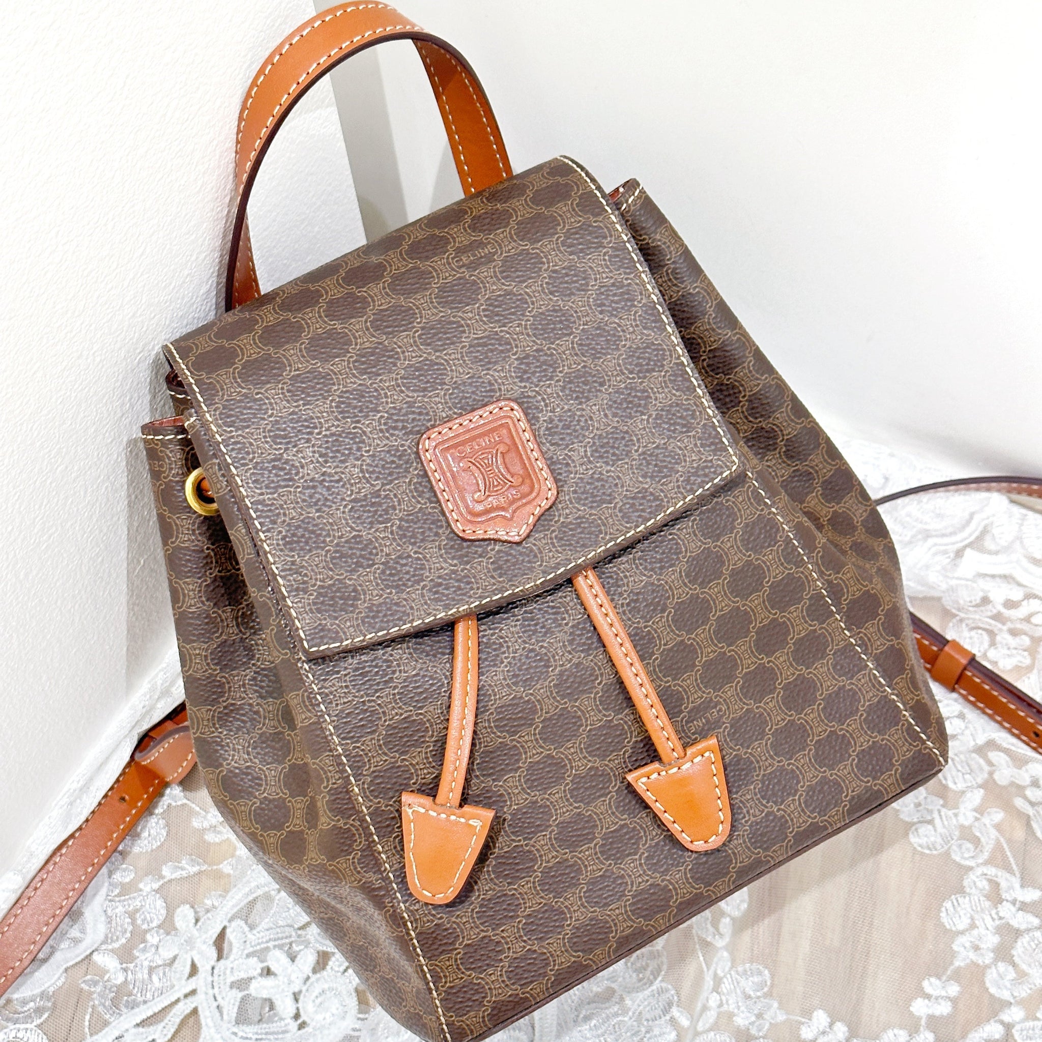 Celine vintage mini backpack – Moka Vintage HK