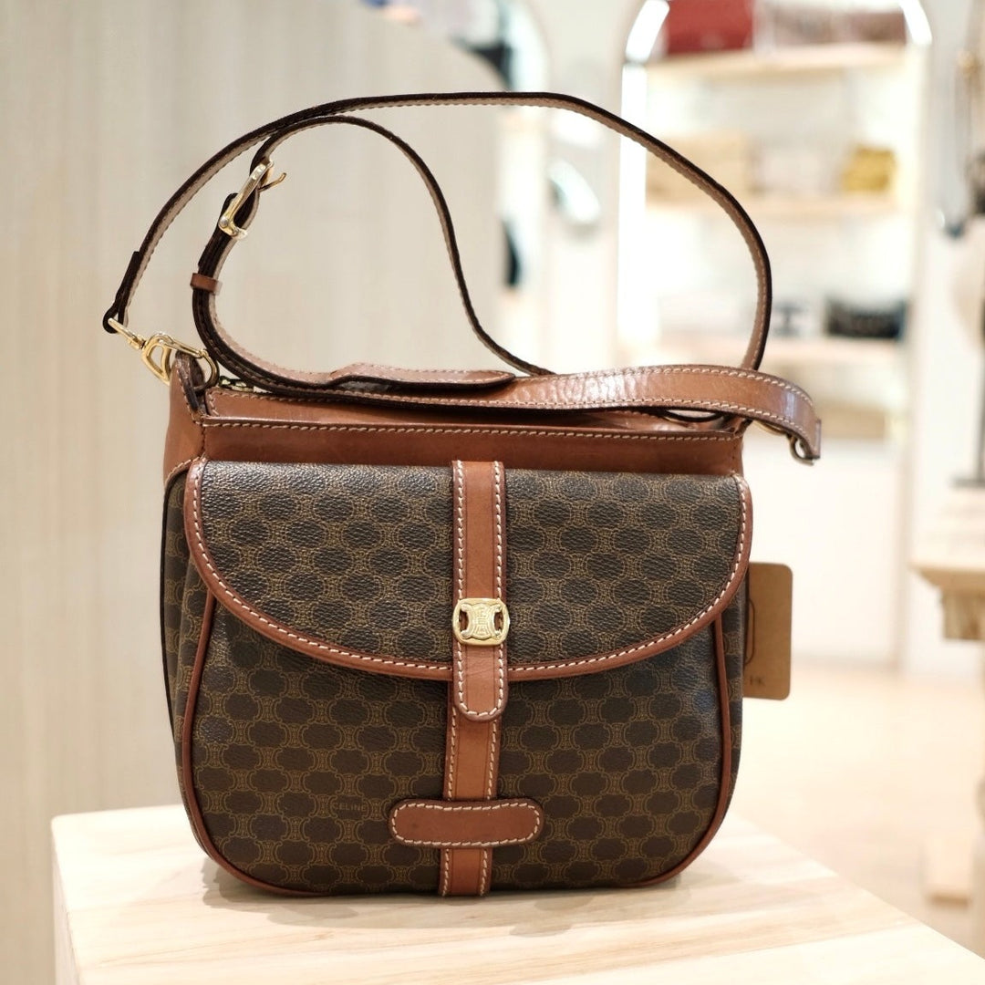 Celine vintage twins shoulder bag