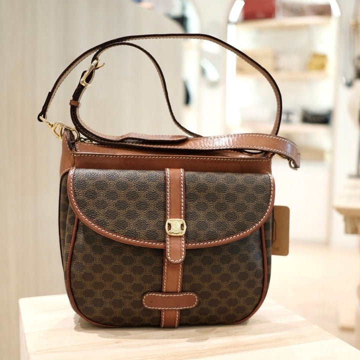 Celine vintage twins shoulder bag