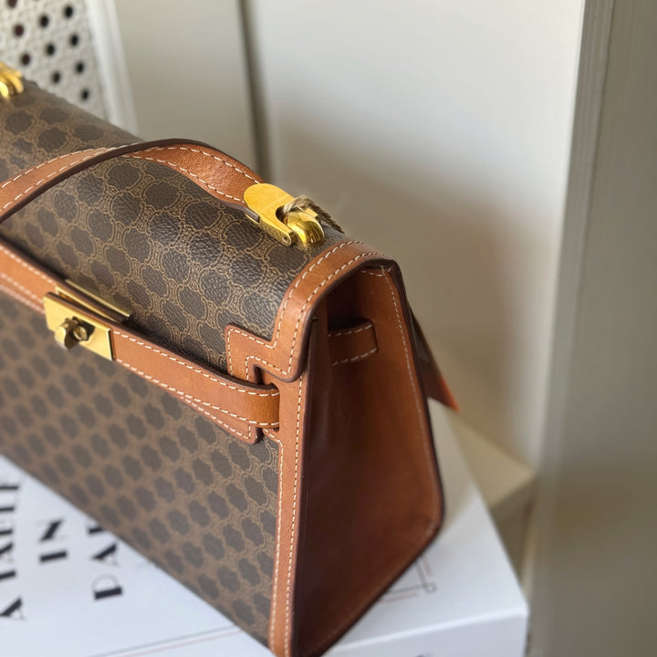 Celine vintage kelly crossbody bag