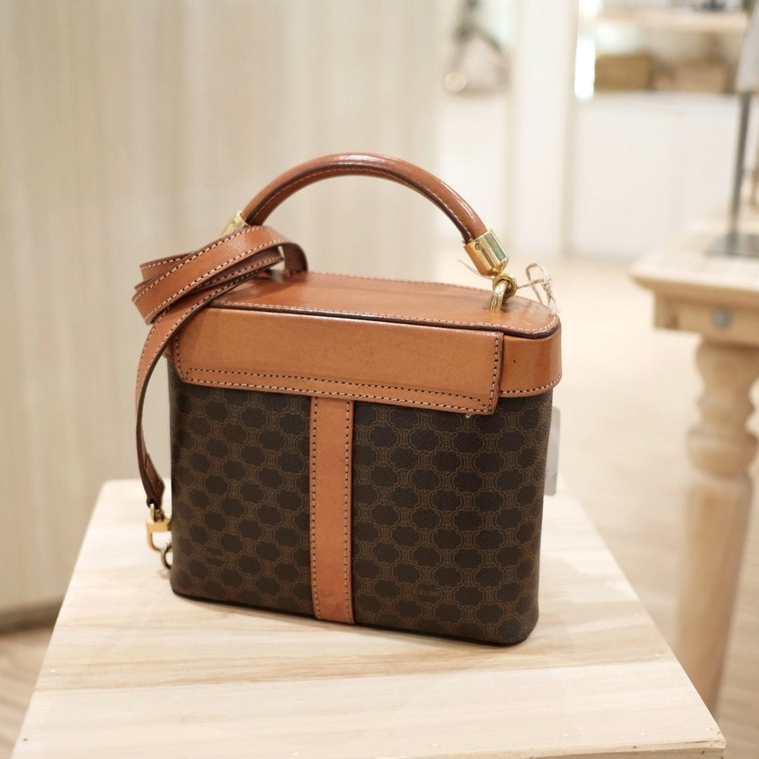 Celine vintage macadam 2way bag