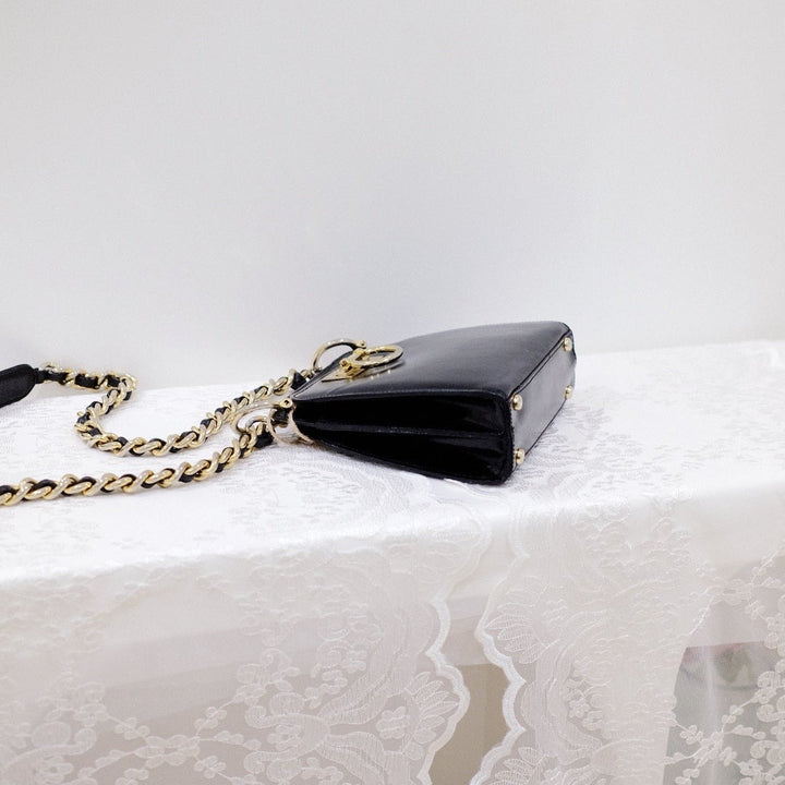 Celine vintage mini chain bag