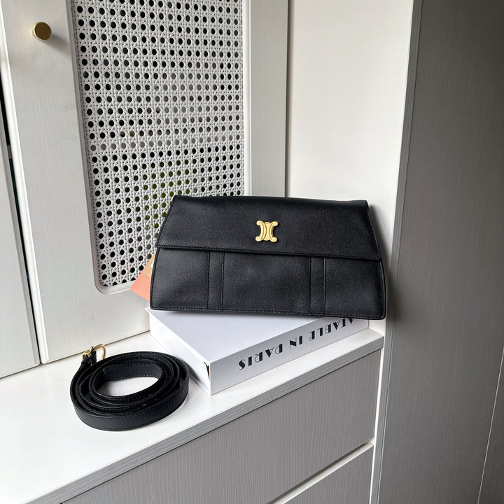 Celine vintage triomphe two way bag