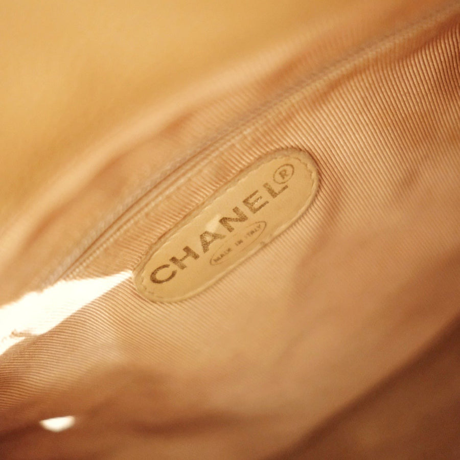 Chanel vintage cowhide tote bag