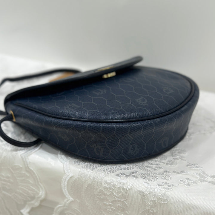 Dior monogram halfmoon bag