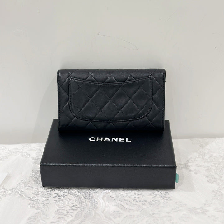 Chanel classic long flap wallet
