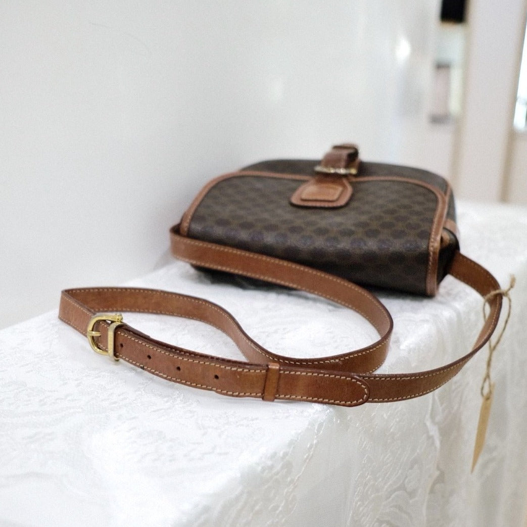 Celine vintage macadam crossbody bag