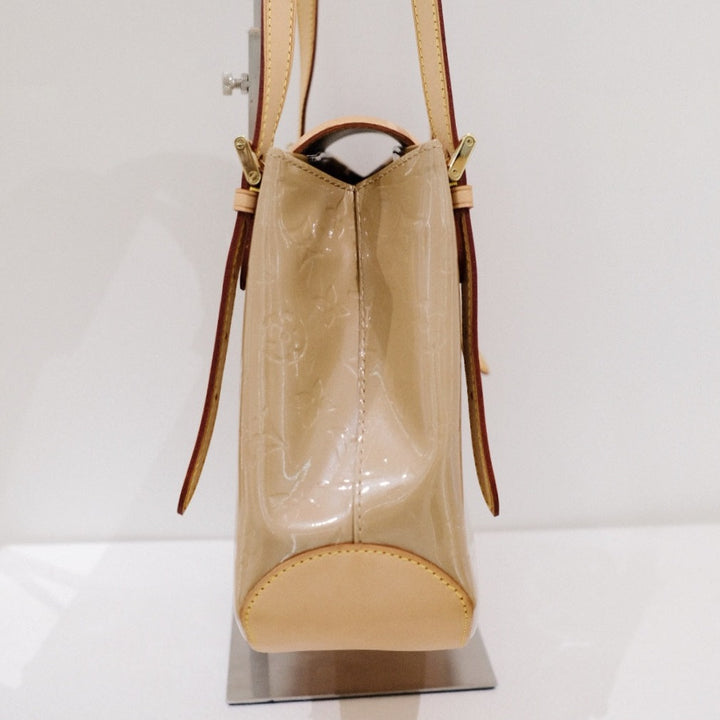 Lv vintage patent leather shoulder bag