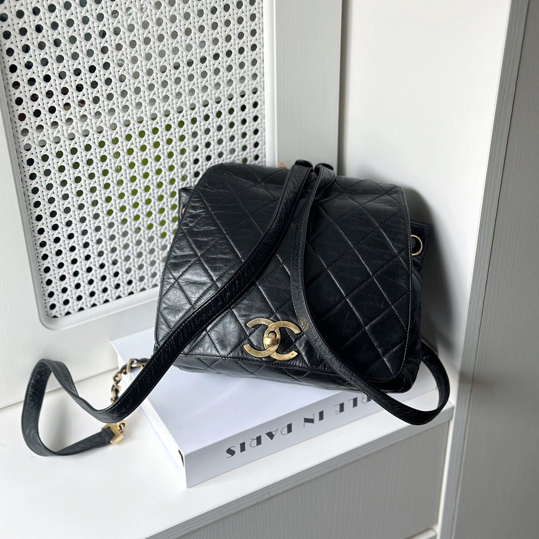 Chanel vintage CC mini backpack