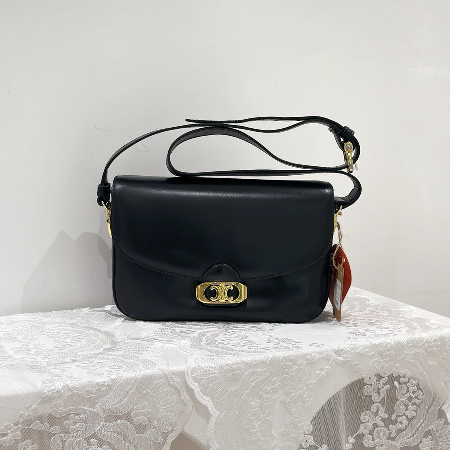 Celine vintage triomphe box bag