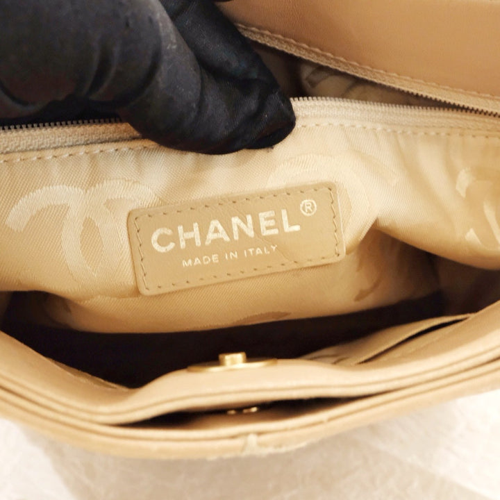 Chanel wild stitch cc tote bag