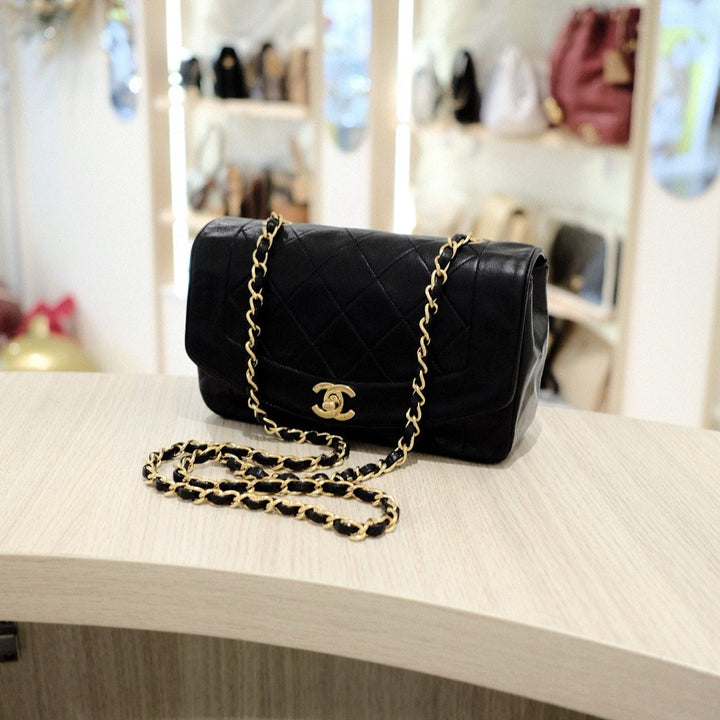 Chanel vintage diana 22cm