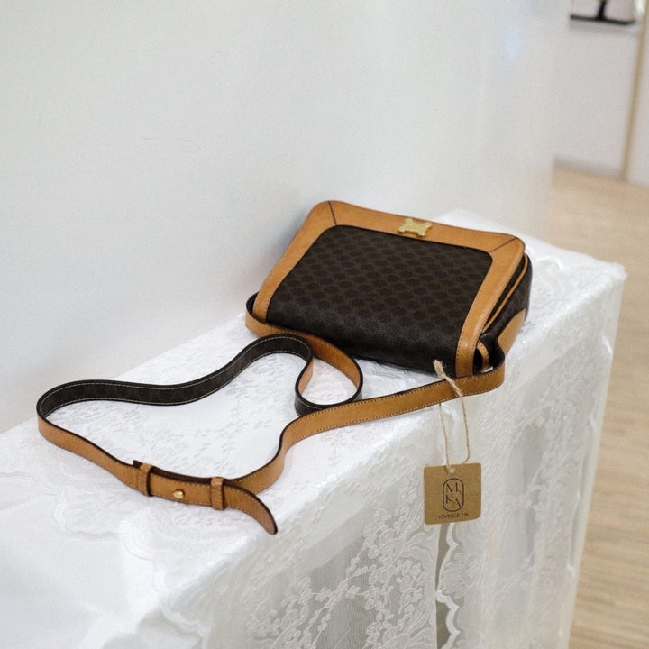 Celine vintage macadam crossbody bag
