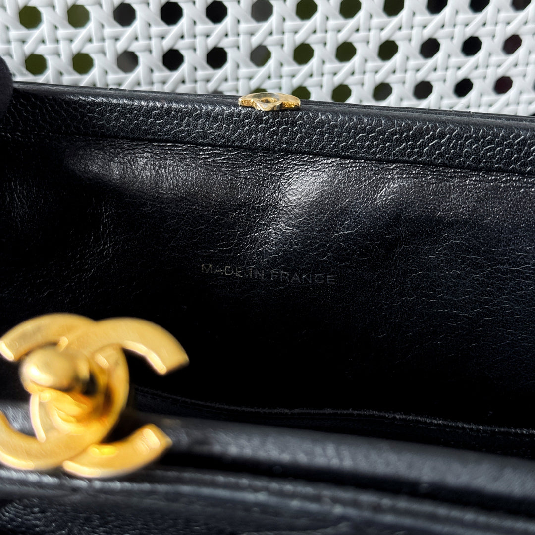 Chanel vintage Caviar Tote Bag