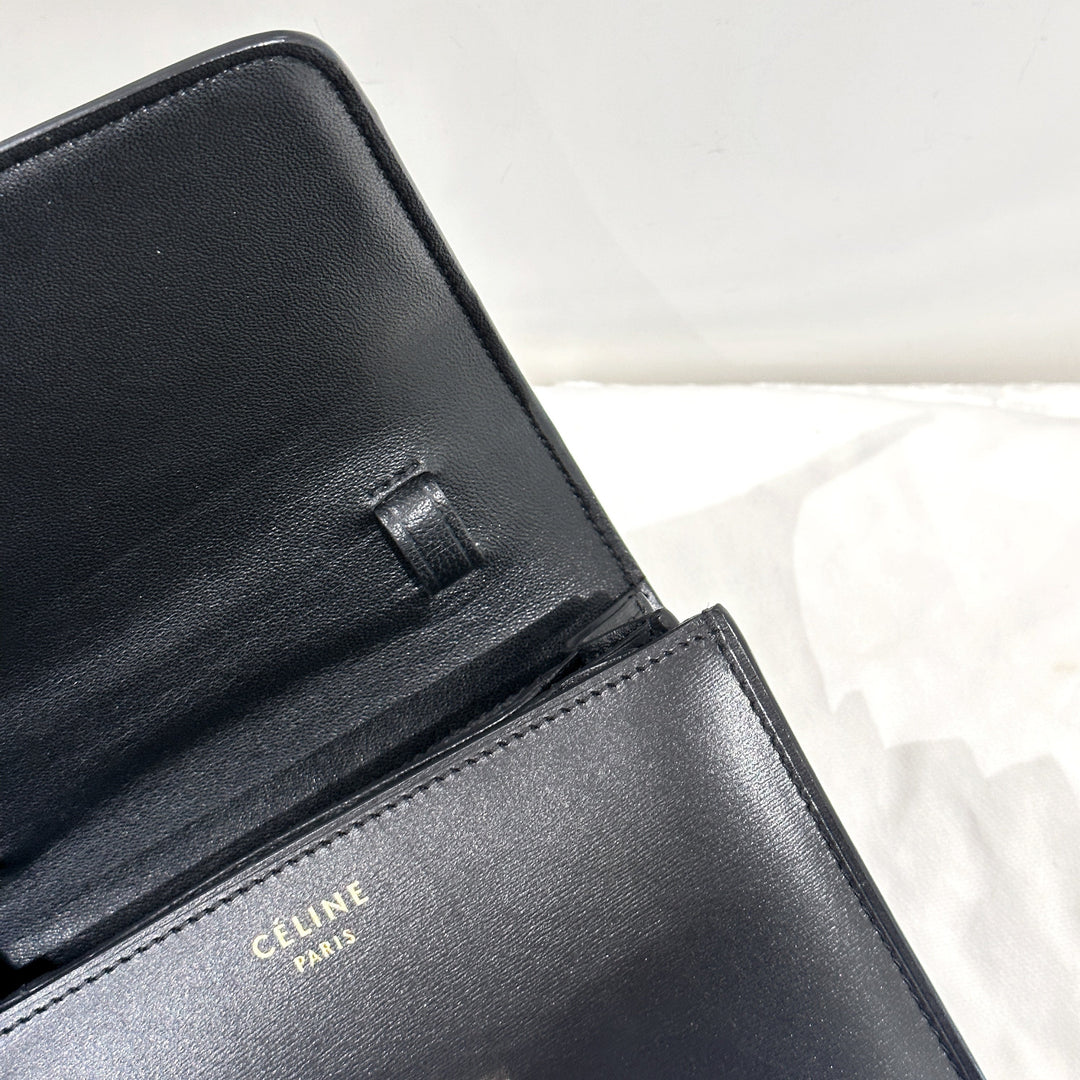 Celine classic box teen （black）