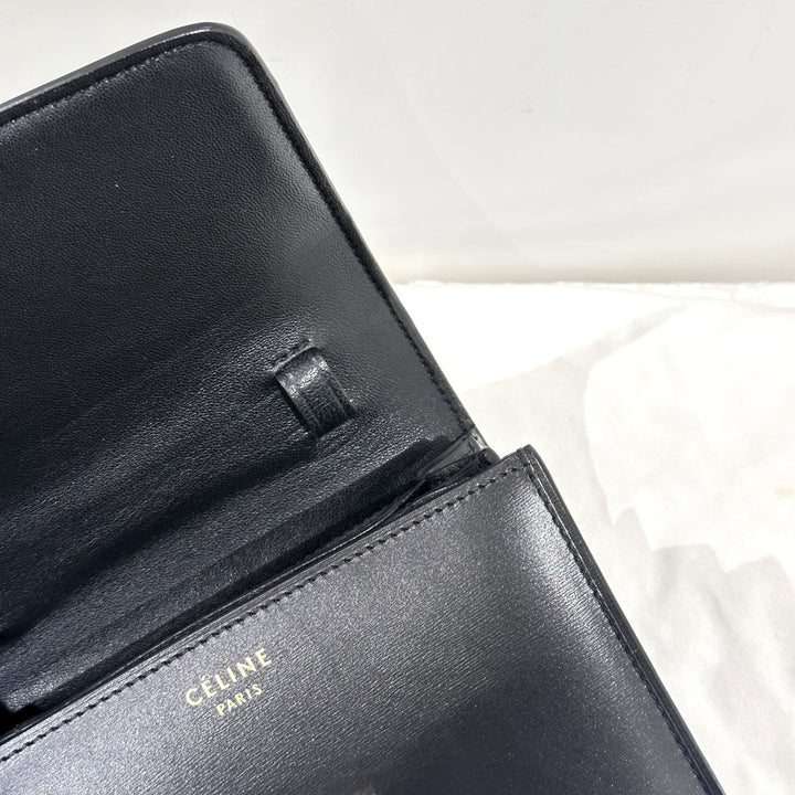 Celine classic box teen （black）