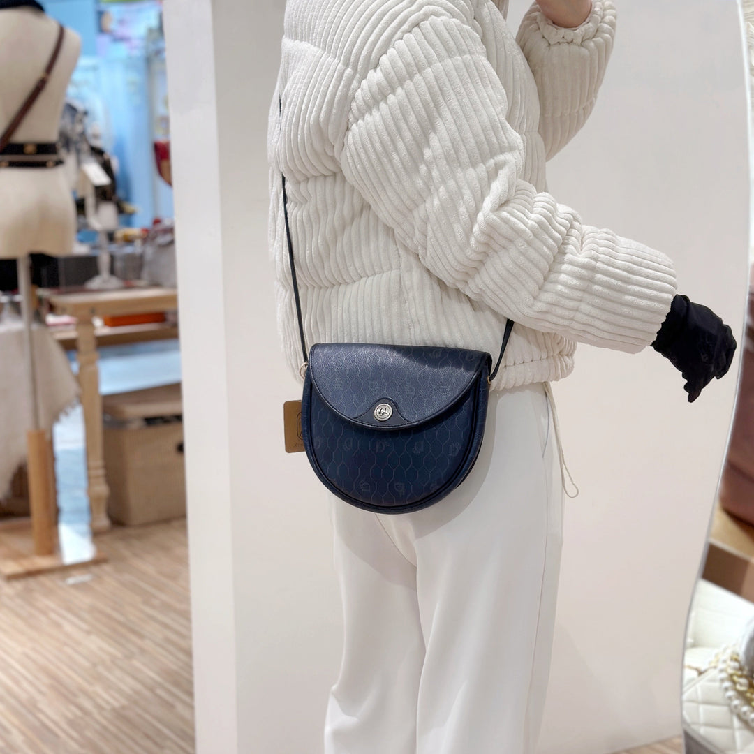Dior monogram halfmoon bag