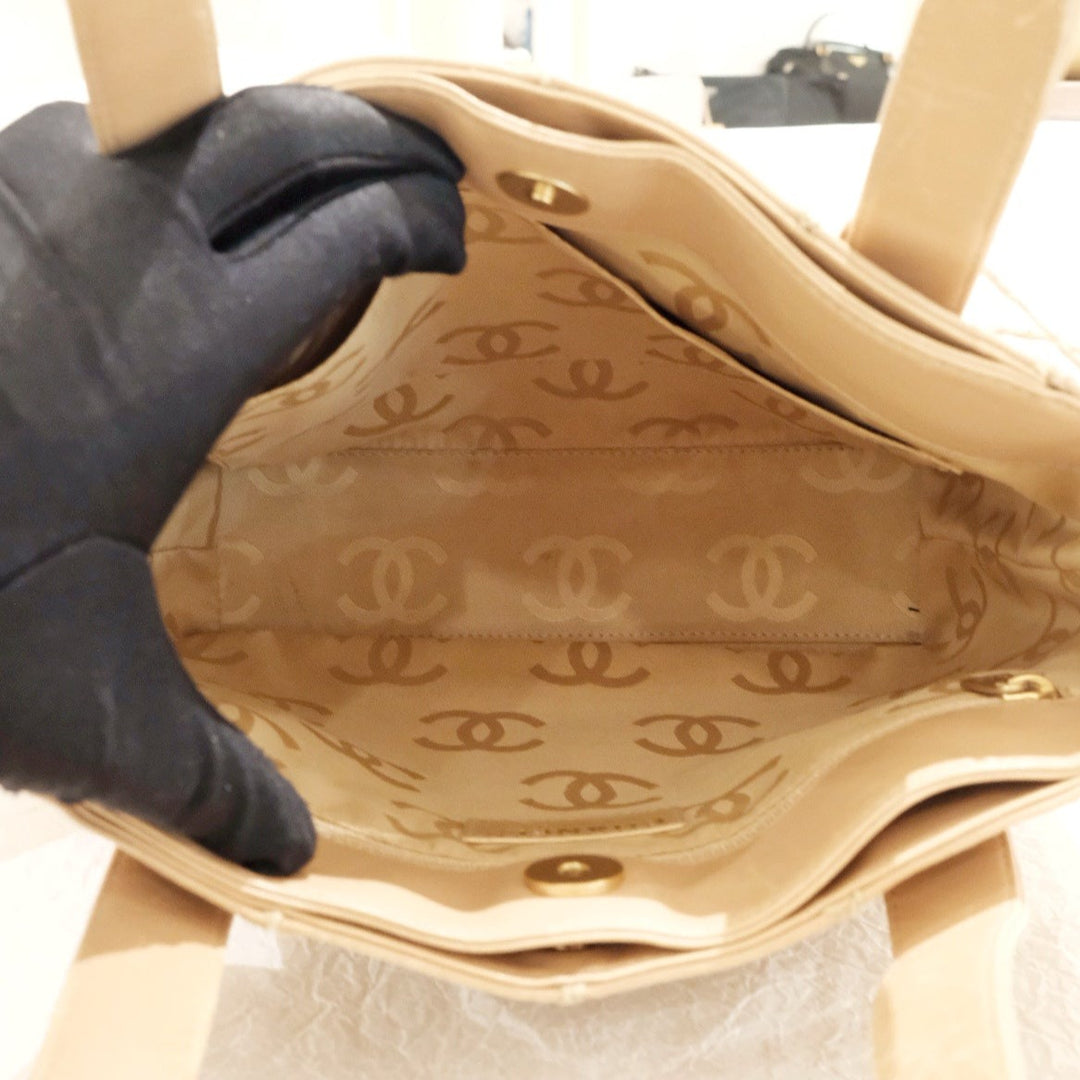 Chanel wild stitch cc tote bag