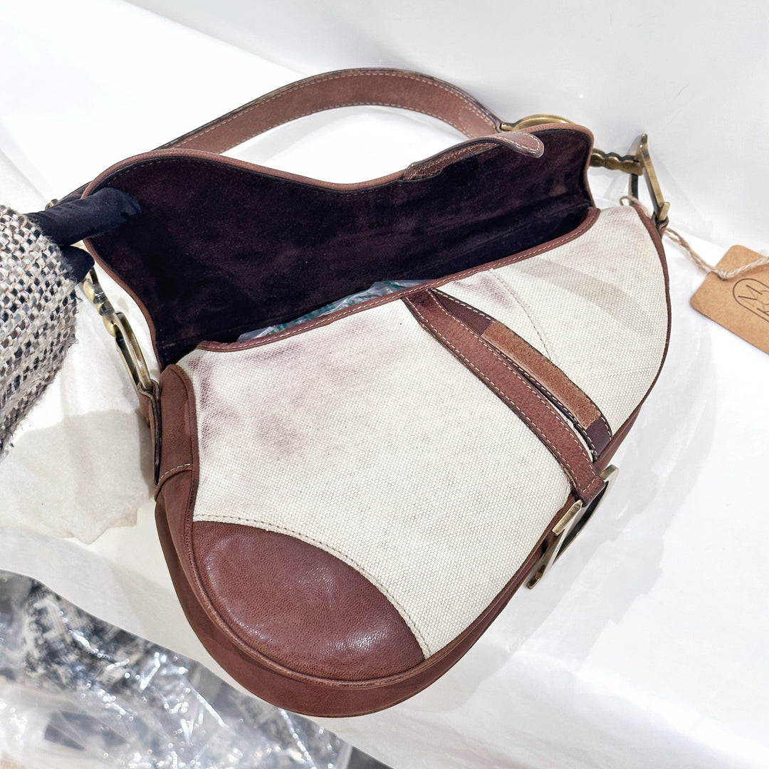 Dior vintage saddle bag