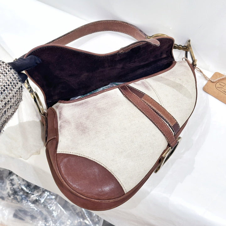 Dior vintage saddle bag