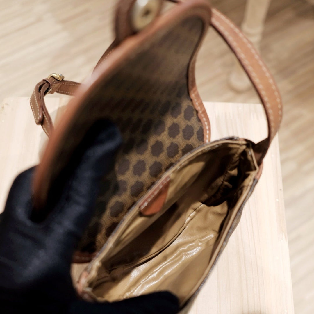 Celine vintage mini macadam crossbody bag