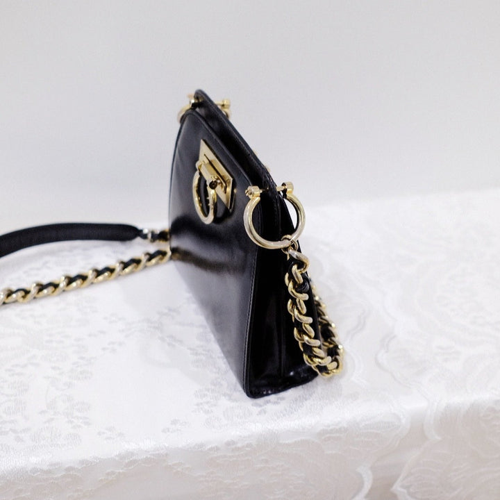 Celine vintage mini chain bag