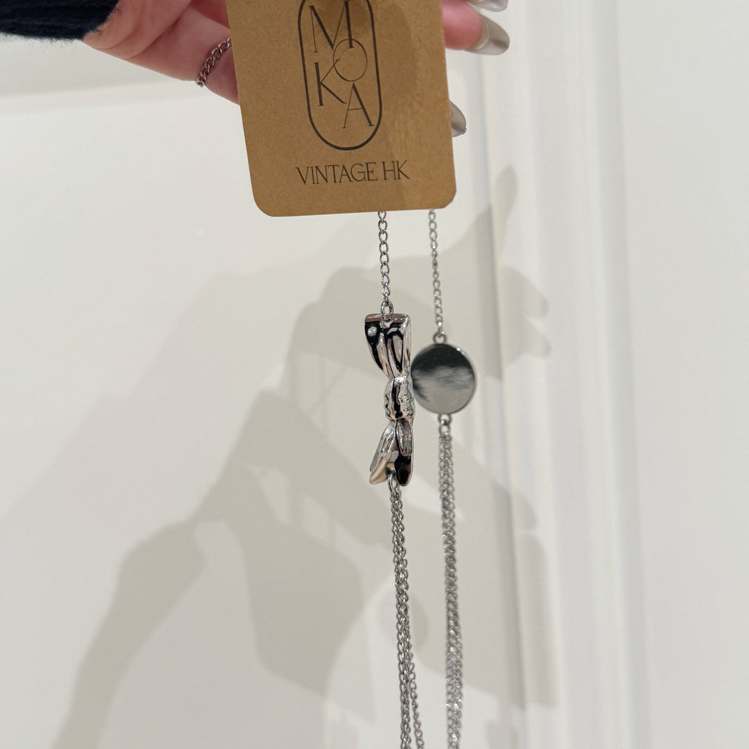 Dior vintage sweater necklace