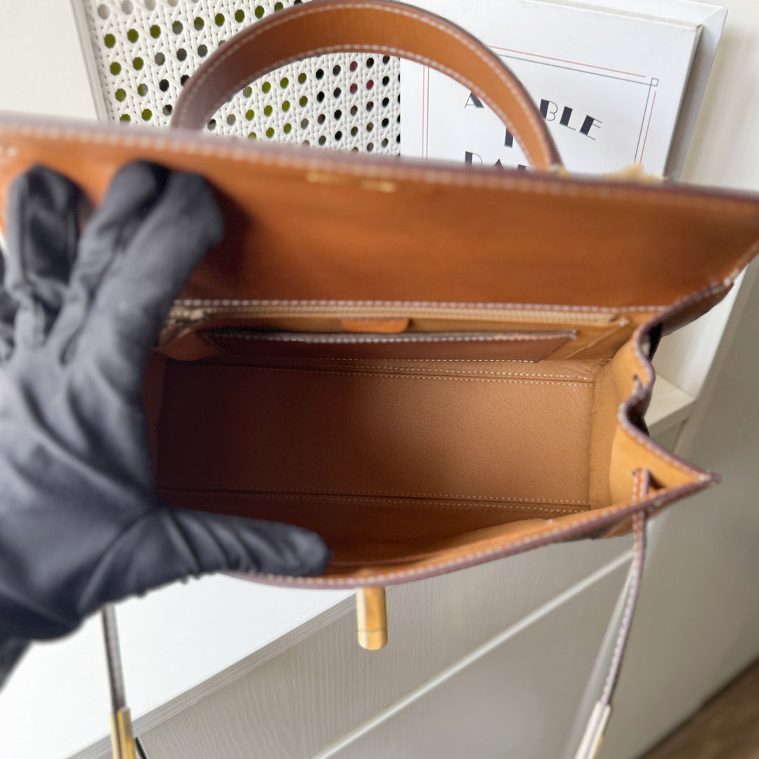 Celine vintage kelly handbag