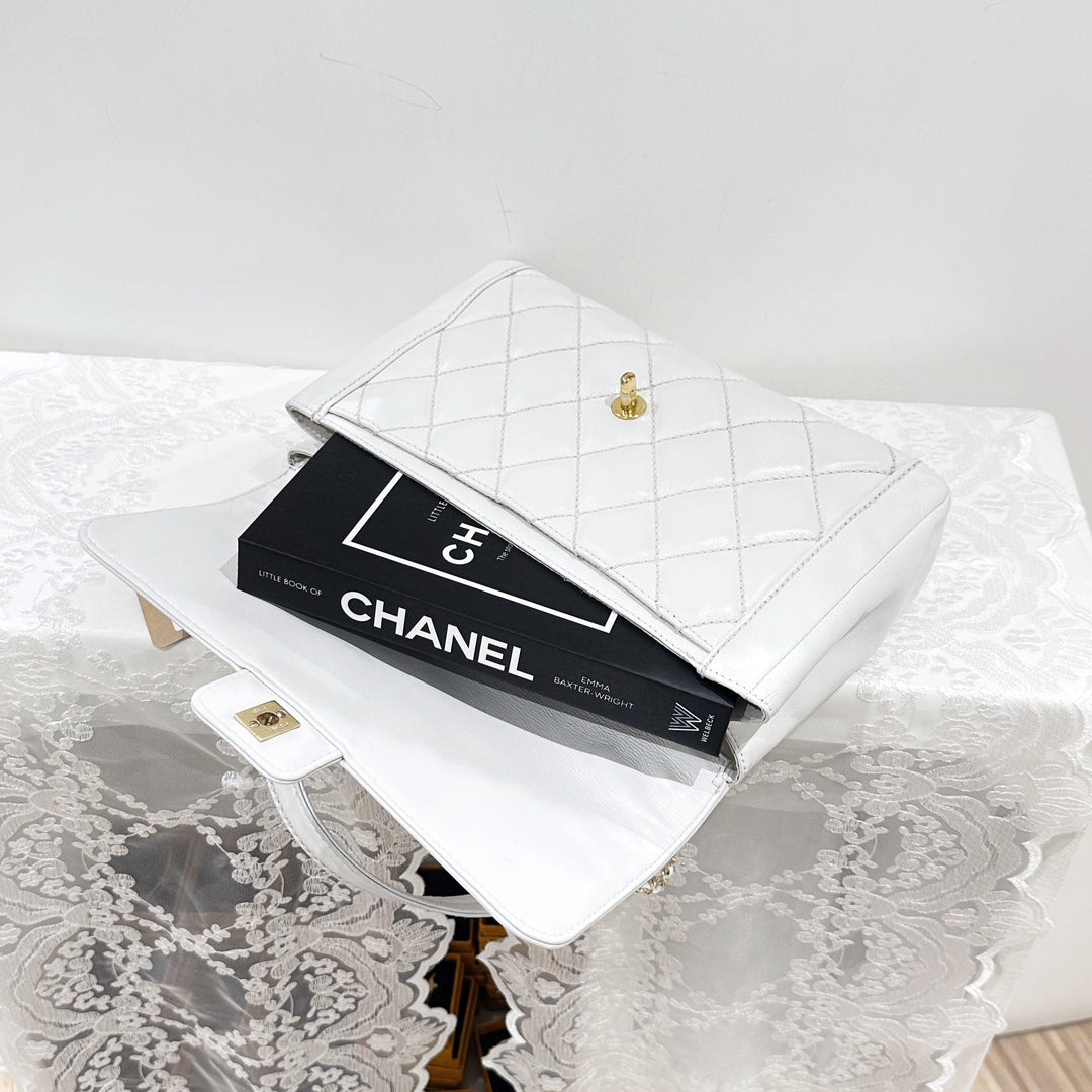 Chanel vintage wild stitch flap handbag