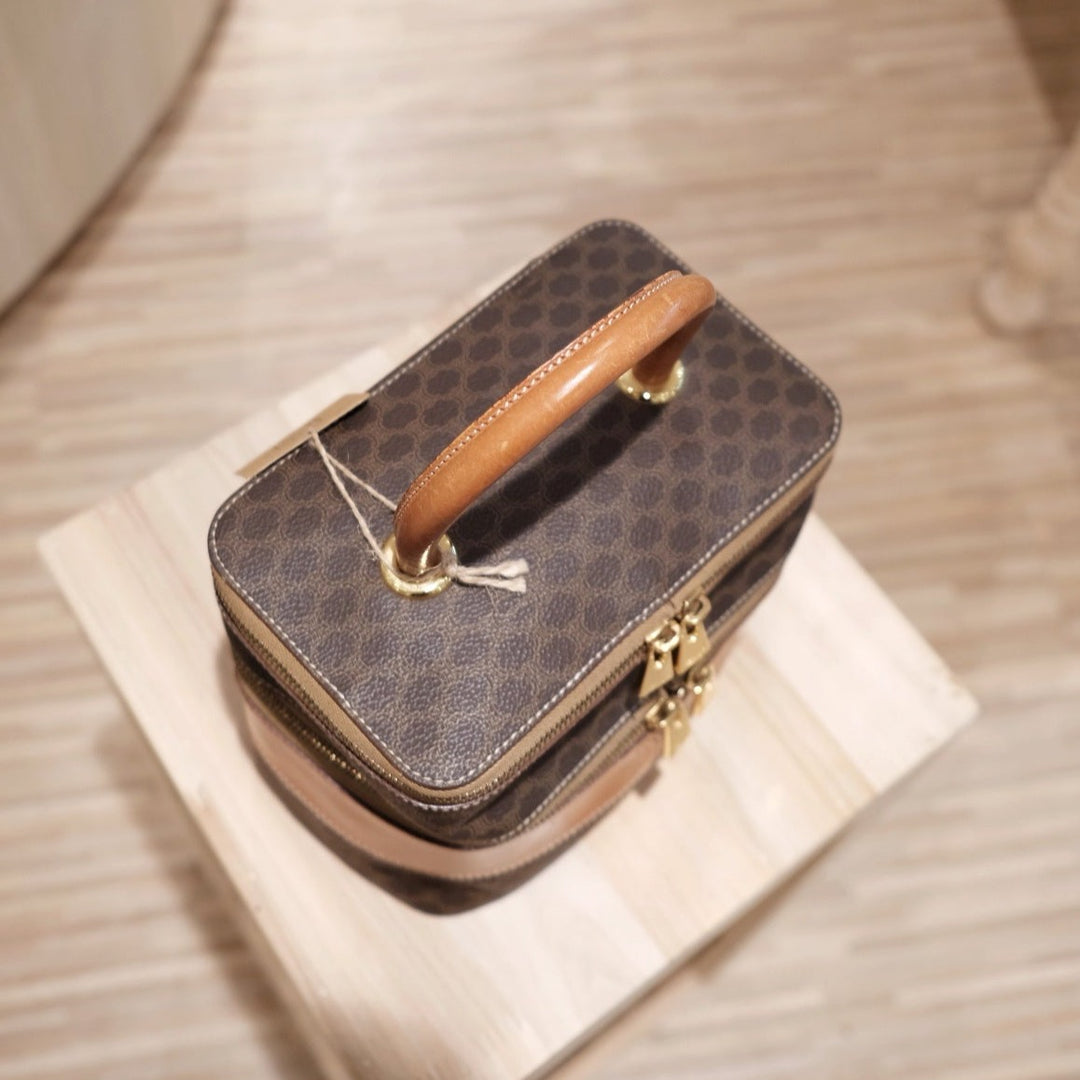 Celine vintage monogram bucket bag