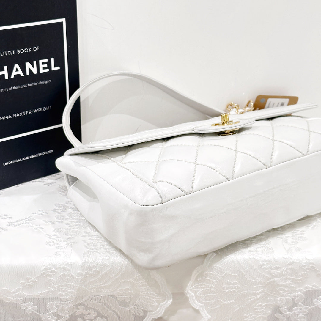 Chanel vintage wild stitch flap handbag