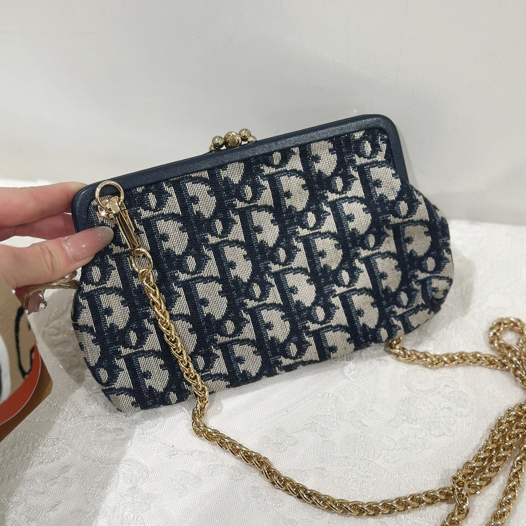 Dior vintage cutch+chain