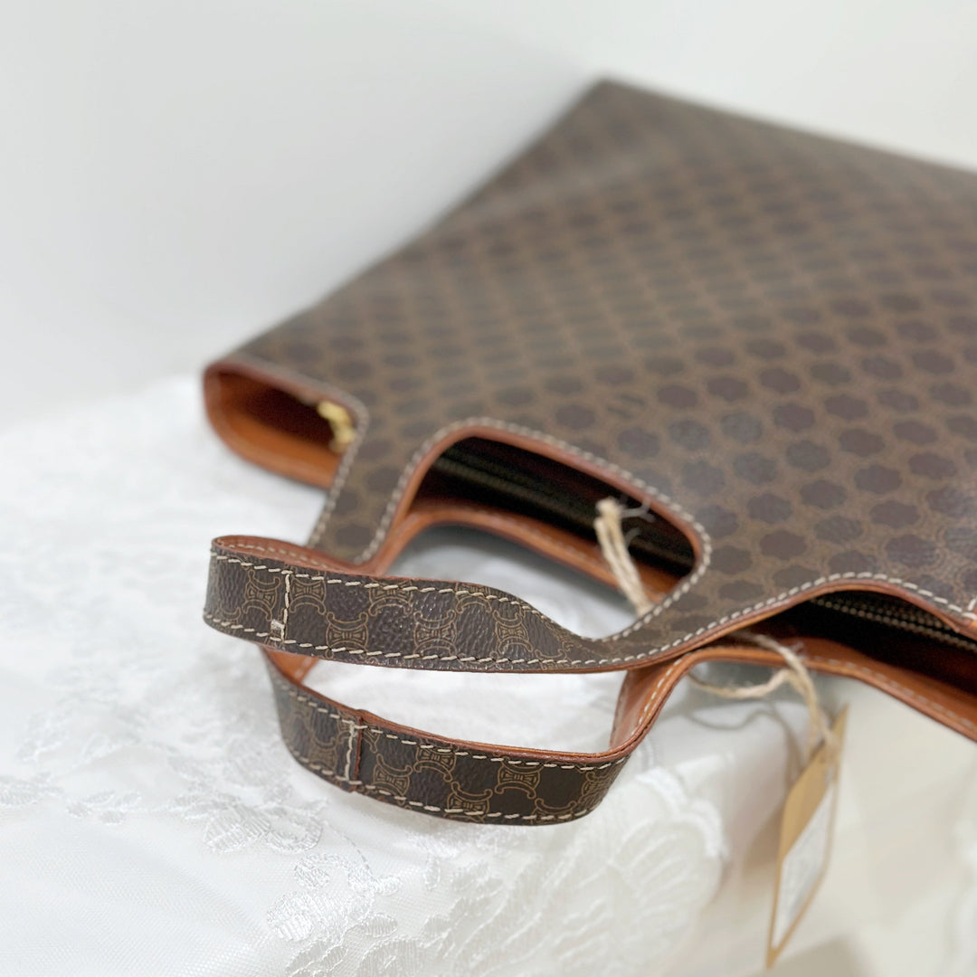 Celine vintage triomphe tote bag