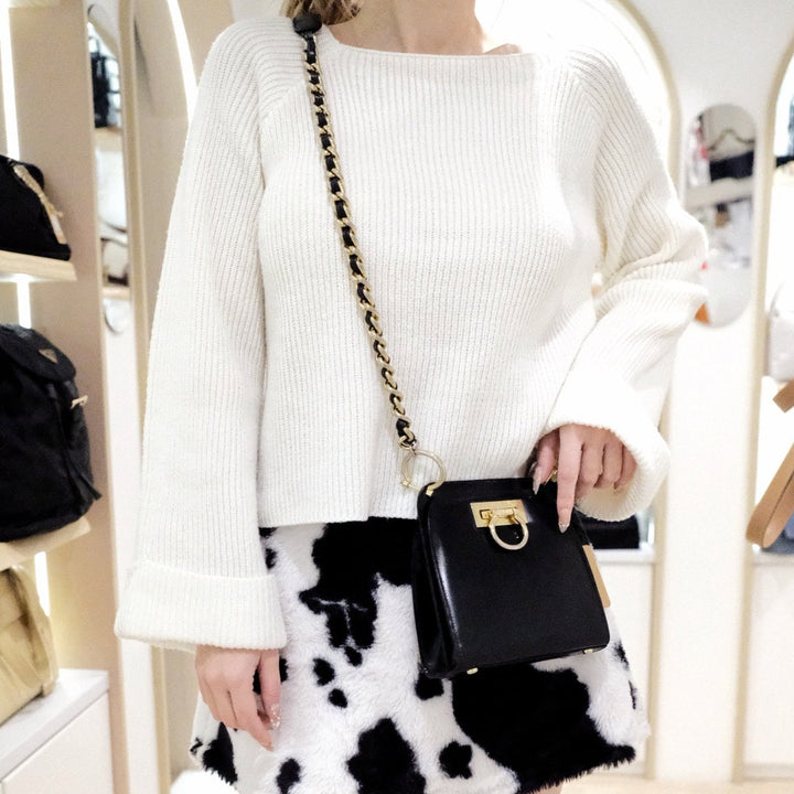 Celine vintage mini chain bag